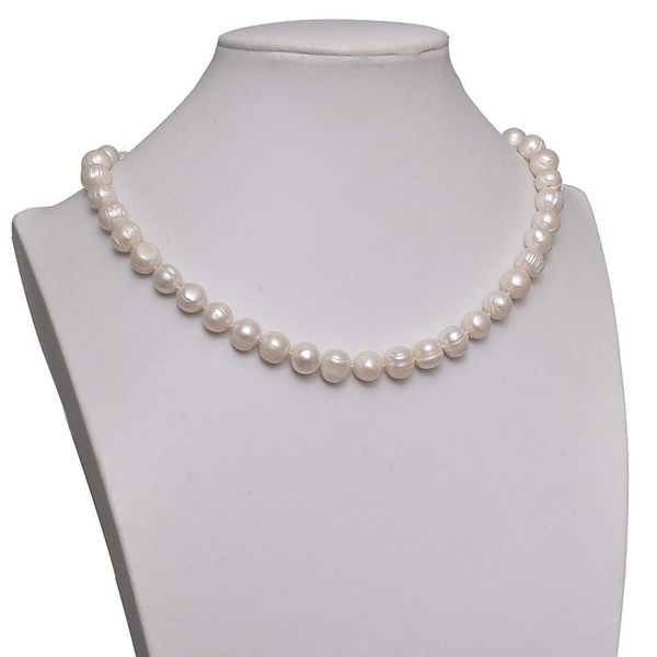 + korea necklace chain white pearl ear studs fashion party women's gift elegant jewelry 8-9mm chains, Silver
+ korea necklace chain white pearl ear studs fashion party women's gift elegant jewelry 8-9mm chains, Silver