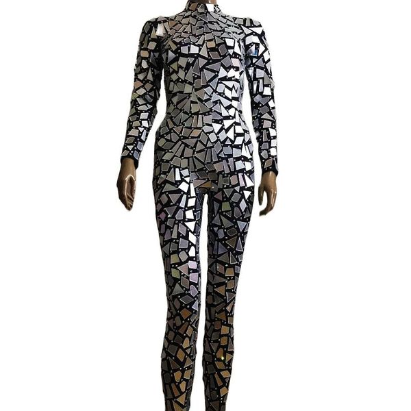 mirror reflective women tight stretch long sleeve jumpsuits silver sequined turtleneck short dresses nightclub costumes stage wear, Black;red
mirror reflective women tight stretch long sleeve jumpsuits silver sequined turtleneck short dresses nightclub costumes stage wear, Black;red