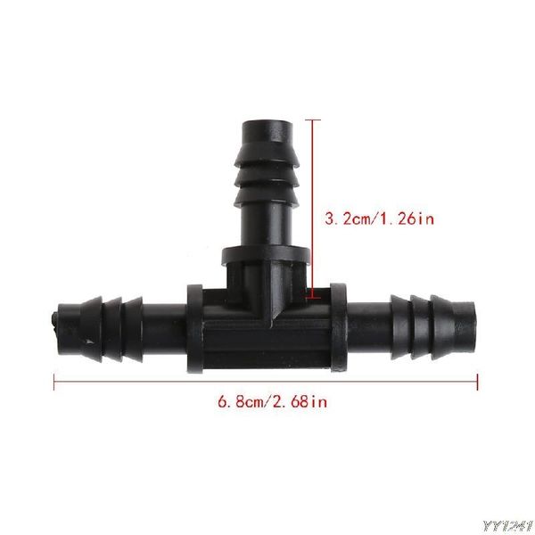 watering equipments 5pcs plastic barbed t piece 3 way 8mm connector pipe hose garden irrigation
watering equipments 5pcs plastic barbed t piece 3 way 8mm connector pipe hose garden irrigation