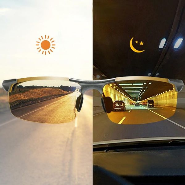 sunglasses anti-glare day night vision glasses for driving men polarized pochromic driver goggles zonnebril heren, White;black
sunglasses anti-glare day night vision glasses for driving men polarized pochromic driver goggles zonnebril heren, White;black