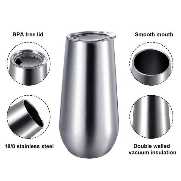 water bottles 1pc 6oz double-wall stainless steel vacuum insulated cup coffee tea mug tumbler portable drinkware flasks thermoses
water bottles 1pc 6oz double-wall stainless steel vacuum insulated cup coffee tea mug tumbler portable drinkware flasks thermoses
