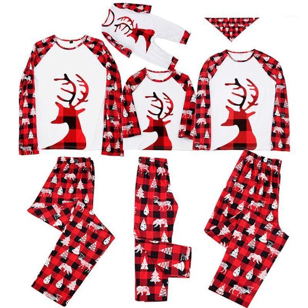 family matching outfits clothes set parent-child warm christmas printed home wear pajamas pants xmas two-piece sleepwear, Blue
family matching outfits clothes set parent-child warm christmas printed home wear pajamas pants xmas two-piece sleepwear, Blue