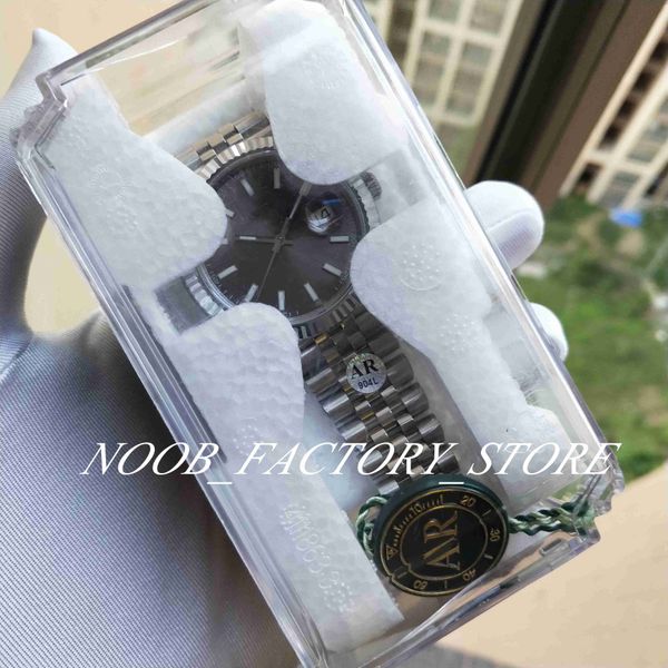 super factory watch 904l steel bracelet 41mm mens automatic cal.2824 eta arf watches black grey men watch 126334 men's wristwatches, Slivery;brown
super factory watch 904l steel bracelet 41mm mens automatic cal.2824 eta arf watches black grey men watch 126334 men's wristwatches, Slivery;brown