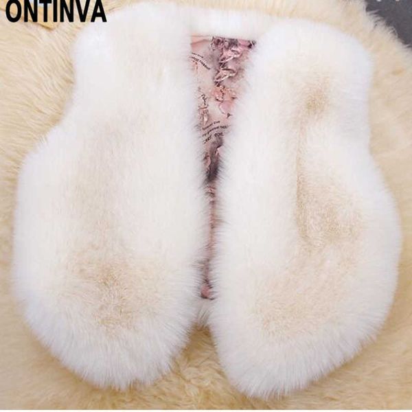 women short vest faux fur coat sleeveless thick lady outerwear winter female formal warm full pelt overcoat clothin 210527, Black
women short vest faux fur coat sleeveless thick lady outerwear winter female formal warm full pelt overcoat clothin 210527, Black