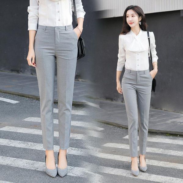 women's pants & capris 2021 summer fashion style woman solid chic suit office lady casual high waist pockets zipper pencil trousers t15, Black;white
women's pants & capris 2021 summer fashion style woman solid chic suit office lady casual high waist pockets zipper pencil trousers t15, Black;white
