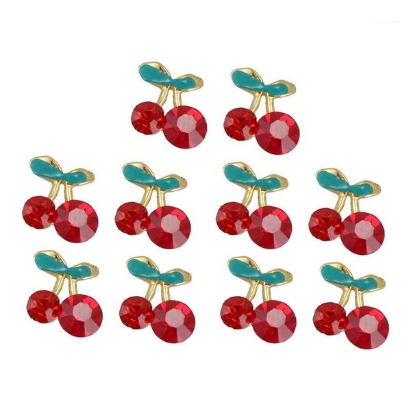10pcs shiny 3d cherry shape nail art rhinestone studs glitters manicure crystal1, Silver;gold
10pcs shiny 3d cherry shape nail art rhinestone studs glitters manicure crystal1, Silver;gold