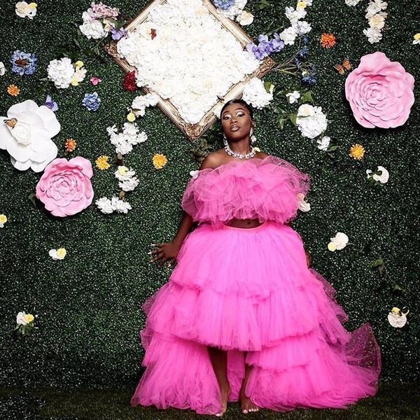 pink 2 pieces women clothing tutu dresses to birthday party ruffles tulle with tiered high low skirt skirts, Black
pink 2 pieces women clothing tutu dresses to birthday party ruffles tulle with tiered high low skirt skirts, Black