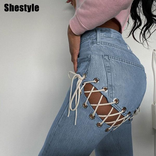 shestyle women jeans light blue criss cross hollow out pockets push up denim straigh pants 2021 spring trousers fashion women's
shestyle women jeans light blue criss cross hollow out pockets push up denim straigh pants 2021 spring trousers fashion women's