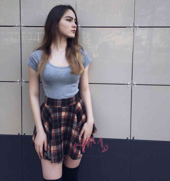 japan women's winter woolen party high waist college style lattice tutu 5 colors pleated plaid skirt for lady, Black
japan women's winter woolen party high waist college style lattice tutu 5 colors pleated plaid skirt for lady, Black