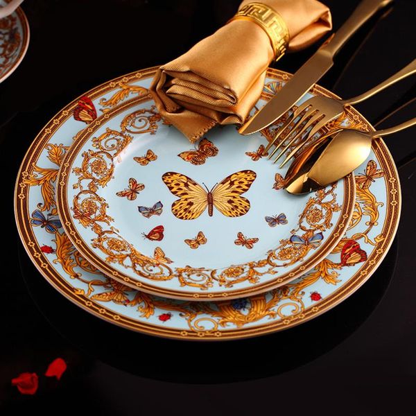 dishes & plates bone china plate tableware ceramic dinner set porcelain dessert steak salad snack cake butterfly pattern
dishes & plates bone china plate tableware ceramic dinner set porcelain dessert steak salad snack cake butterfly pattern