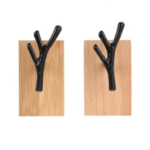 hooks & rails 1pc wall mount hook branch twig antler shape beech wood/bamboo alloy hanger w/screw art rack key/hat/coat/bag decor hardware
hooks & rails 1pc wall mount hook branch twig antler shape beech wood/bamboo alloy hanger w/screw art rack key/hat/coat/bag decor hardware