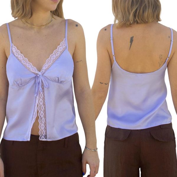 women's tanks & camis summer fashion lace stitching color bandage cardigan small sling sexy, White
women's tanks & camis summer fashion lace stitching color bandage cardigan small sling sexy, White
