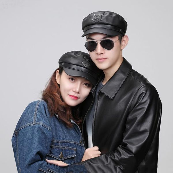 wide brim hats spring genuine leather rider style sboy real fashion army cap box hat cadet visor men women lovers baseball caps, Blue;gray
wide brim hats spring genuine leather rider style sboy real fashion army cap box hat cadet visor men women lovers baseball caps, Blue;gray