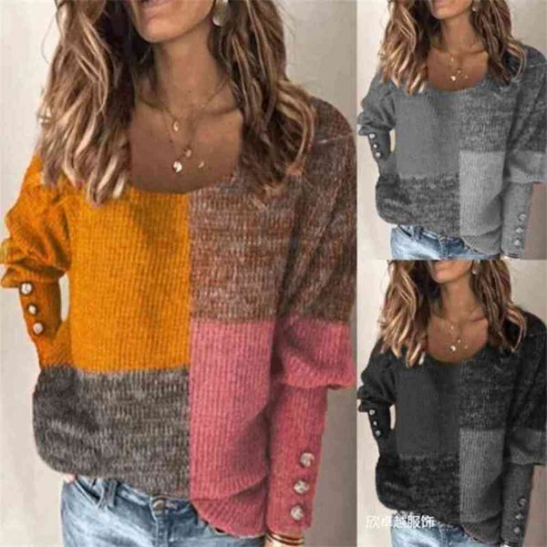 womens sweater fashion winter warm thick sweaters jumper elegant patchwork v neck knitted sweater autumn casual long sleeve pullover, White;black
womens sweater fashion winter warm thick sweaters jumper elegant patchwork v neck knitted sweater autumn casual long sleeve pullover, White;black