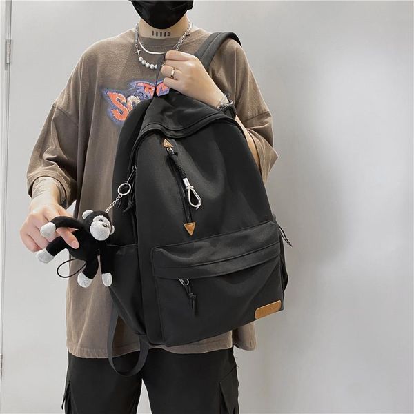 backpack woman for teenage harajuku fashion cute girls boys black schoolbag bag student female lady book pack animal pendant
backpack woman for teenage harajuku fashion cute girls boys black schoolbag bag student female lady book pack animal pendant