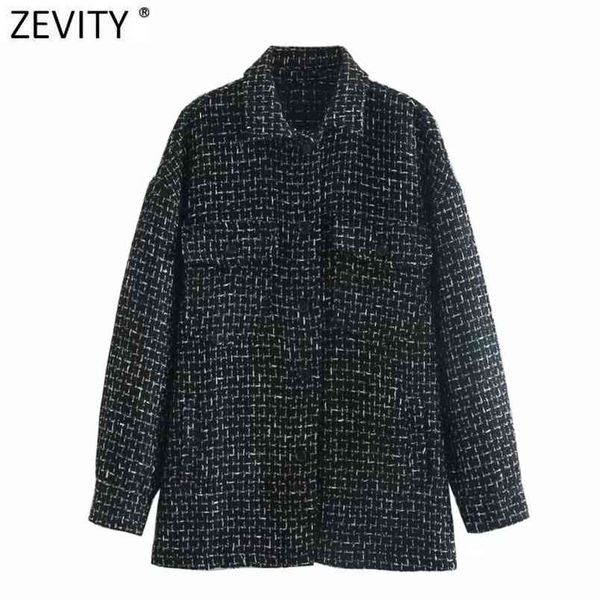 women vintage plaid casual black woolen shirt coat female chic long sleeve outwear jacket streetwear pockets ct627 210420
women vintage plaid casual black woolen shirt coat female chic long sleeve outwear jacket streetwear pockets ct627 210420