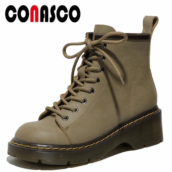 boots conasco fashion punk women ankle autumn winter warm cow leather casual basic prom office motorcycle shoes woman, Black
boots conasco fashion punk women ankle autumn winter warm cow leather casual basic prom office motorcycle shoes woman, Black
