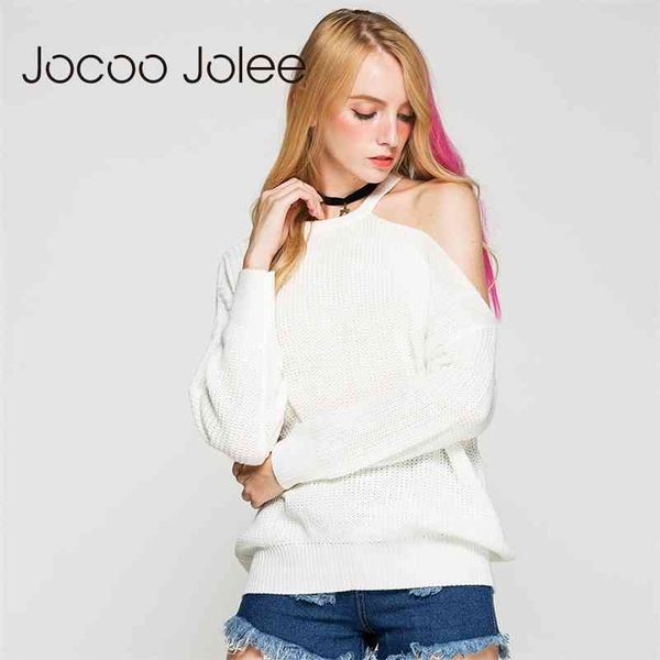 winter white knitted women autumn hollow out pullover sweater long sleeve off shoulder sweaters 210416, White;black
winter white knitted women autumn hollow out pullover sweater long sleeve off shoulder sweaters 210416, White;black