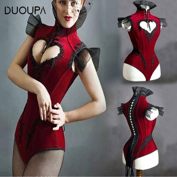 women's jumpsuits & rompers carnival halloween costume women vintage medieval gothic skirt leotard heart-shaped hollow lace trim jumpsu, Black;white
women's jumpsuits & rompers carnival halloween costume women vintage medieval gothic skirt leotard heart-shaped hollow lace trim jumpsu, Black;white