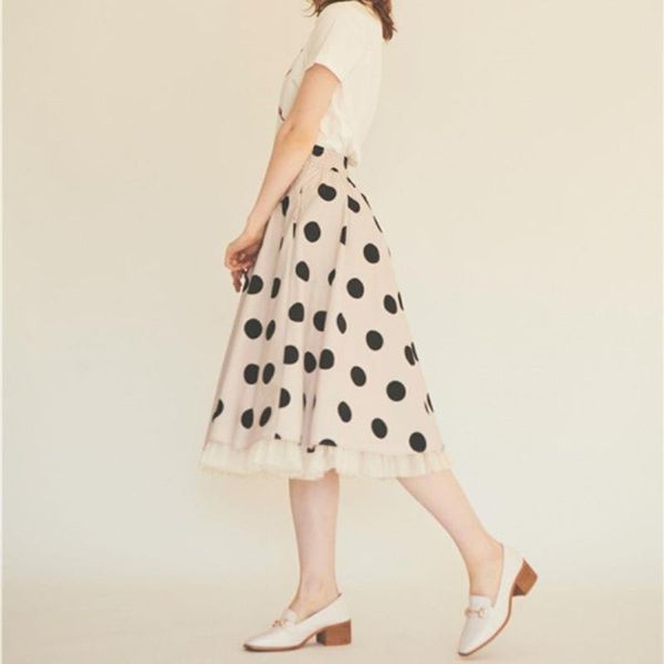 skirts retro polka dot plaid a line simple japan style sweet chic high waist ruffles femme faldas office lady elegant moda skirt, Black
skirts retro polka dot plaid a line simple japan style sweet chic high waist ruffles femme faldas office lady elegant moda skirt, Black