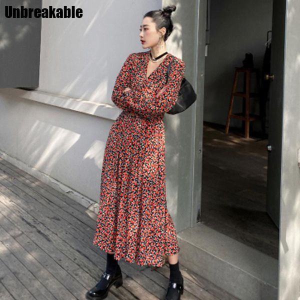 casual dresses elegant v-neck women's dress full sleeve elastic waist female chiffon 2021 spring long vestidos, Black;gray
casual dresses elegant v-neck women's dress full sleeve elastic waist female chiffon 2021 spring long vestidos, Black;gray