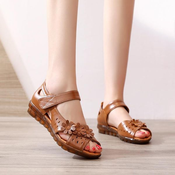 sandals genuine leather women shoes peep toe ladies summer soft comfort flat casual woman, Black
sandals genuine leather women shoes peep toe ladies summer soft comfort flat casual woman, Black
