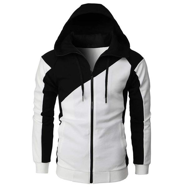 men's jackets douhoow 2021 men zipper jacket colour block stitching long sleeve hooded autumn winter male coats pockets outwear, Black;brown
men's jackets douhoow 2021 men zipper jacket colour block stitching long sleeve hooded autumn winter male coats pockets outwear, Black;brown
