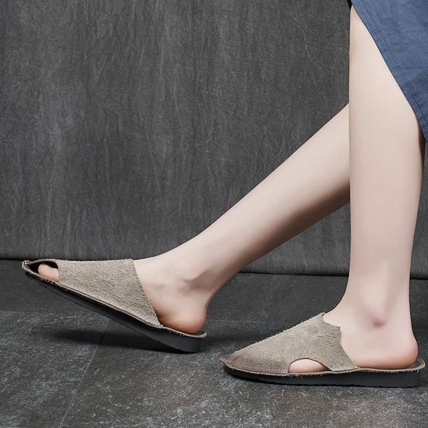 slippers anance women's shoes fashion handmade lady casual leather comfortable soft ladies sandals 2021 summer, Black
slippers anance women's shoes fashion handmade lady casual leather comfortable soft ladies sandals 2021 summer, Black