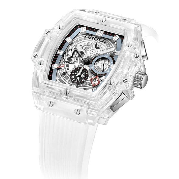 onola brand fashion sports watch men transparent plastic quartz mens watches white designer luxury relogio masculino 210728, Slivery;brown
onola brand fashion sports watch men transparent plastic quartz mens watches white designer luxury relogio masculino 210728, Slivery;brown