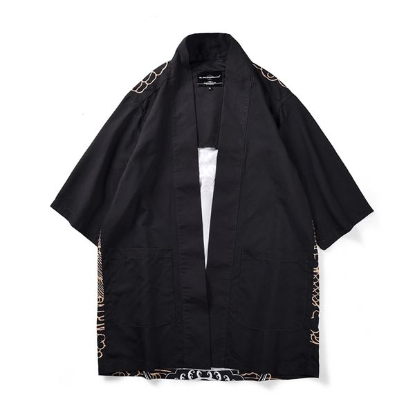 men's trench coats japanese style kimono fashion cardigan men three quarter sleeve coat chinese traditional clothes loose polyester man, Tan;black
men's trench coats japanese style kimono fashion cardigan men three quarter sleeve coat chinese traditional clothes loose polyester man, Tan;black