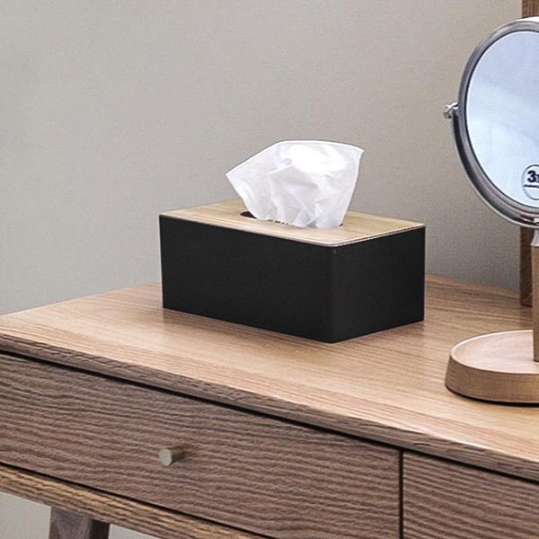 tissue halter holz box haushalts auto möbel lagerung boxes & napkins