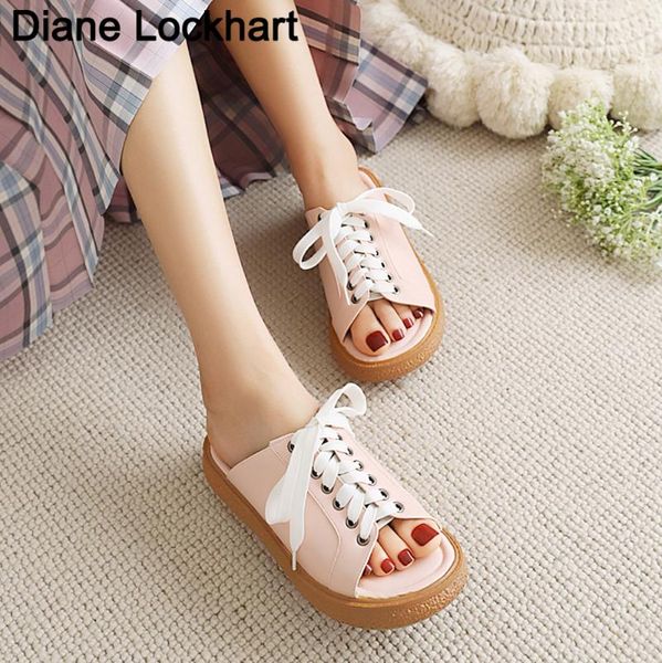 slippers women flat ladies lace up slides peep toe sandals summer woman casual flats female fashion beach shoes zapatos mujer, Black
slippers women flat ladies lace up slides peep toe sandals summer woman casual flats female fashion beach shoes zapatos mujer, Black