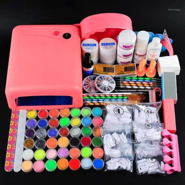 manicure set acrylic nail art kit gel polish 36w uv led lamp tools builder all for manicure1
manicure set acrylic nail art kit gel polish 36w uv led lamp tools builder all for manicure1