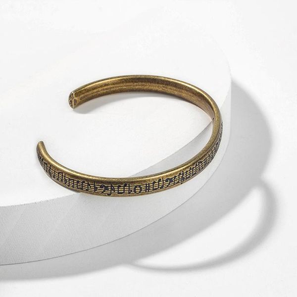 cuff 2021 note bangle 316l stainless steel couple vintage bracelets for women men retro punk viking jewelry, White
cuff 2021 note bangle 316l stainless steel couple vintage bracelets for women men retro punk viking jewelry, White
