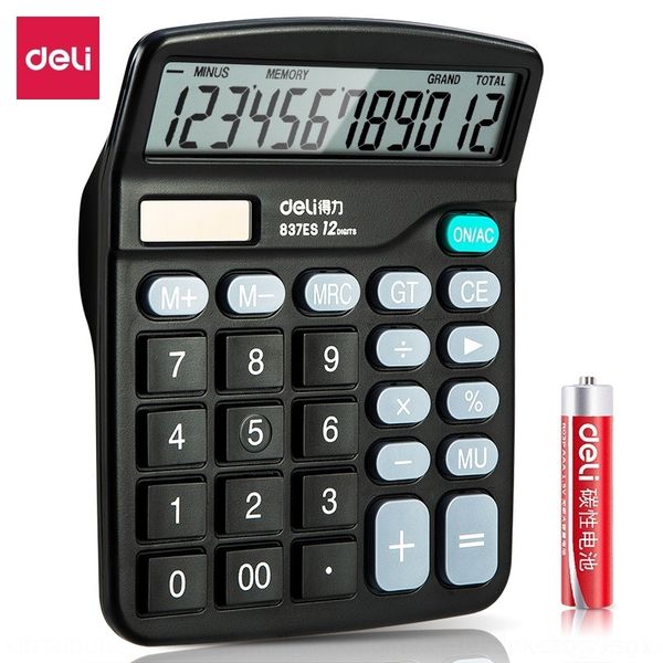 vWQh deli 837es function dual power 12 bit large screen calculators for calculator computer screen computer accounting and automatic shutdo
vWQh deli 837es function dual power 12 bit large screen calculators for calculator computer screen computer accounting and automatic shutdo