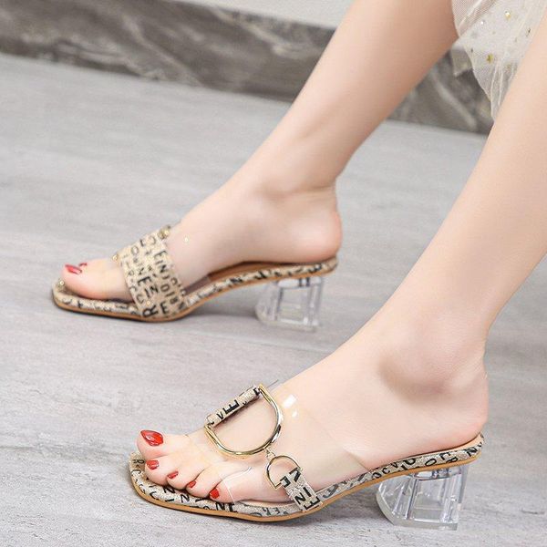slippers big 35-45 women's sandals 2021 pvc crystal heel transparent women clear high heels summer pumps shoes, Black
slippers big 35-45 women's sandals 2021 pvc crystal heel transparent women clear high heels summer pumps shoes, Black