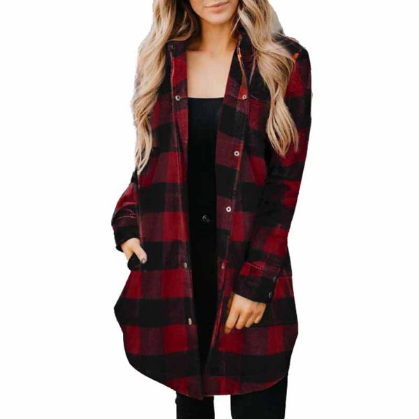 women s windbreaker daily autumn and winter long regular version of the fashion classic long-sleeved plaid, Tan;black
women s windbreaker daily autumn and winter long regular version of the fashion classic long-sleeved plaid, Tan;black