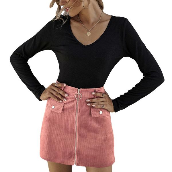 women's lady high waist skirts fashion leopard/solid color corduroy bodycon zipper mini skirt a line clubwear, Black
women's lady high waist skirts fashion leopard/solid color corduroy bodycon zipper mini skirt a line clubwear, Black