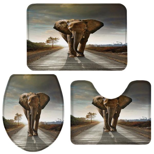 bath accessory set africa elephant bathroom rug toilet cover mat pedestal non-slip accessories doormat
bath accessory set africa elephant bathroom rug toilet cover mat pedestal non-slip accessories doormat