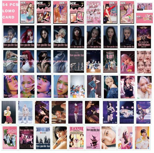 wall stickers kpop 54pcs/set jennie jisoo lisa rose lomo cards pocard personal pocards fans gifts
wall stickers kpop 54pcs/set jennie jisoo lisa rose lomo cards pocard personal pocards fans gifts