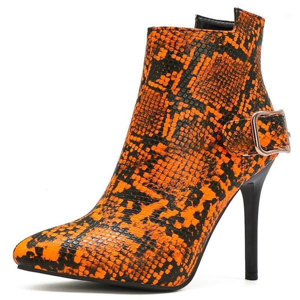 boots snake print ankle for women shoes thin high heels women's pointed toe short fashion party shoe lady1, Black
boots snake print ankle for women shoes thin high heels women's pointed toe short fashion party shoe lady1, Black