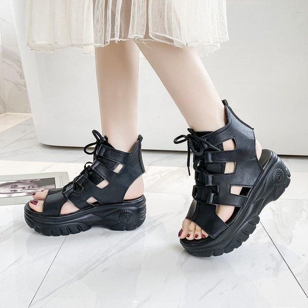 women's sandals summer 2021 cross lash flat roman fish mouth beach drag outdoor shoes, Black
women's sandals summer 2021 cross lash flat roman fish mouth beach drag outdoor shoes, Black