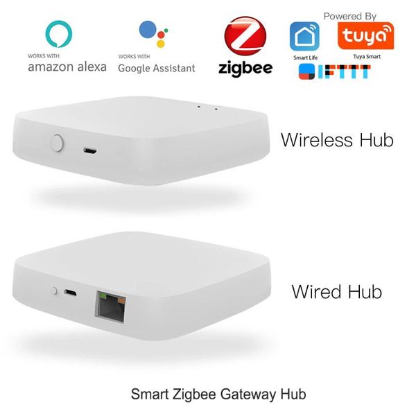 smart home control tuya zigbee hub wireless/wired gateway bridge for app voice remote works with alexa google assistant
smart home control tuya zigbee hub wireless/wired gateway bridge for app voice remote works with alexa google assistant