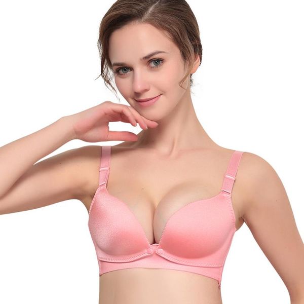 women's underwear pregnant women solid color buckle without low chest underwire breastfeeding nursing bra maternity intimates, White
women's underwear pregnant women solid color buckle without low chest underwire breastfeeding nursing bra maternity intimates, White