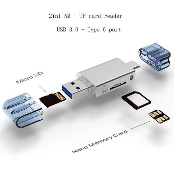 hubs y5la 2in1 metal high speed usb 3.0 type c to tf memory card reader for huawei nm nano mobile phone pc laptop
hubs y5la 2in1 metal high speed usb 3.0 type c to tf memory card reader for huawei nm nano mobile phone pc laptop