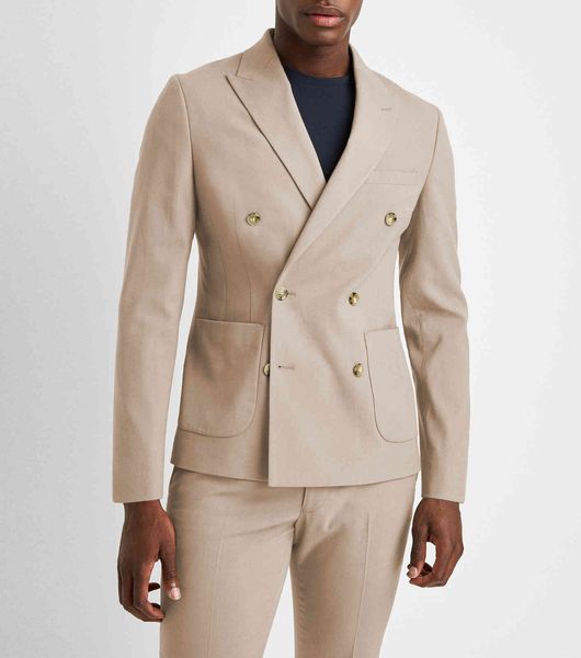 men's suits & blazers classic double button menswear, business denim , slim 2-piece evening (suit + pants), White;black
men's suits & blazers classic double button menswear, business denim , slim 2-piece evening (suit + pants), White;black