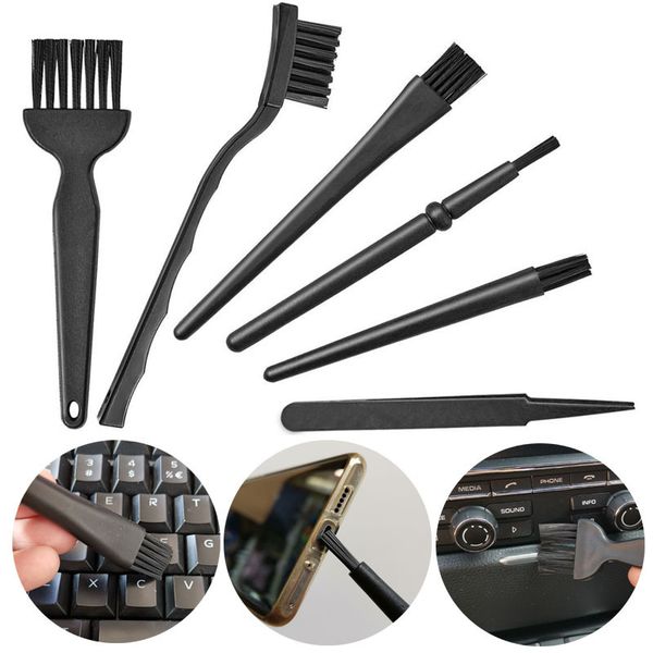 6 in 1 anti static brushes home goods black plastic portable handle nylon cleaning keyboard brush kit household cleaning tools
6 in 1 anti static brushes home goods black plastic portable handle nylon cleaning keyboard brush kit household cleaning tools
