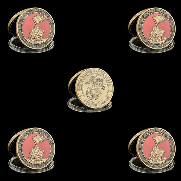 5pcs u.s marine corps uncommon craft valor was a common virtue usa army core value challenge coin collection
5pcs u.s marine corps uncommon craft valor was a common virtue usa army core value challenge coin collection