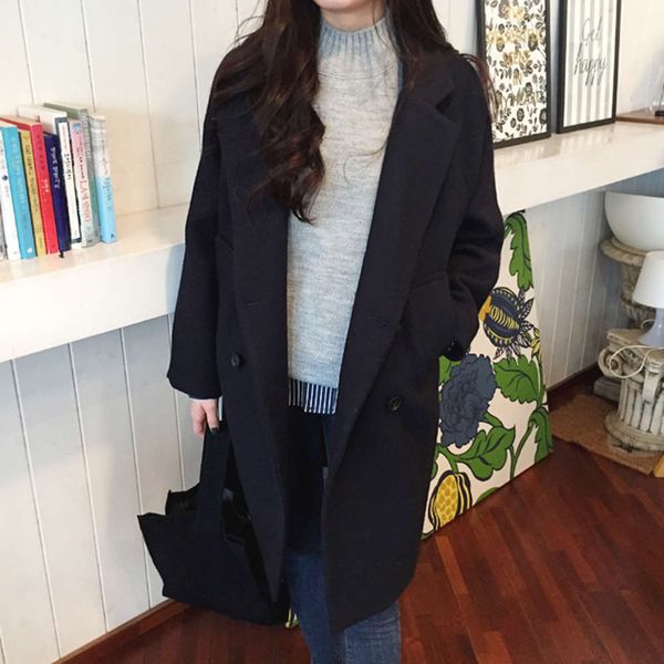 women's jackets coats autumn and winter 2021 tweed loose spring leisure medium long slim woollen women u34v, Black;brown
women's jackets coats autumn and winter 2021 tweed loose spring leisure medium long slim woollen women u34v, Black;brown