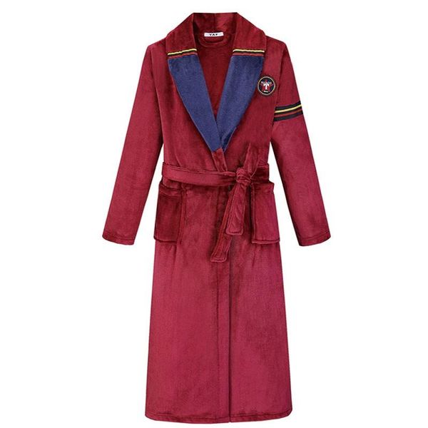 men's sleepwear flannel casual men winter coral fleece over size 4xl kimono robe long sleeve nightwear intimate lingerie homewear, Black;brown
men's sleepwear flannel casual men winter coral fleece over size 4xl kimono robe long sleeve nightwear intimate lingerie homewear, Black;brown